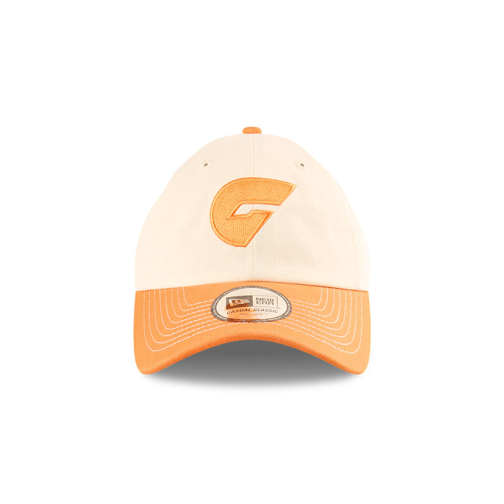 Greater Western Sydney Giants Hat - 2025 AFL 2Tone Chrome Contrast Casual Classic Strapback Cap - New Era